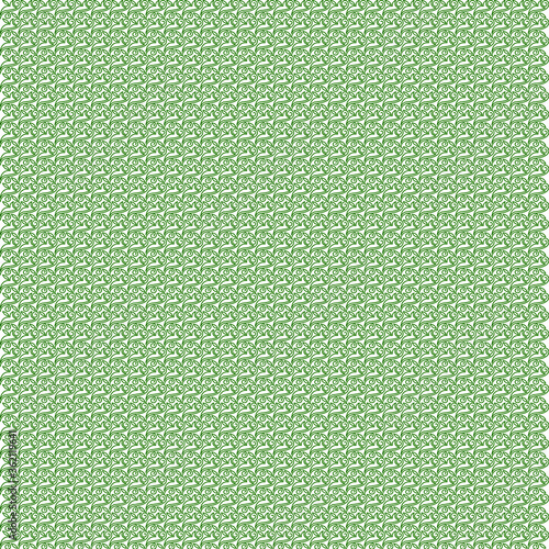green floral background pattern, mandala, repeat design (ID: 362119641)