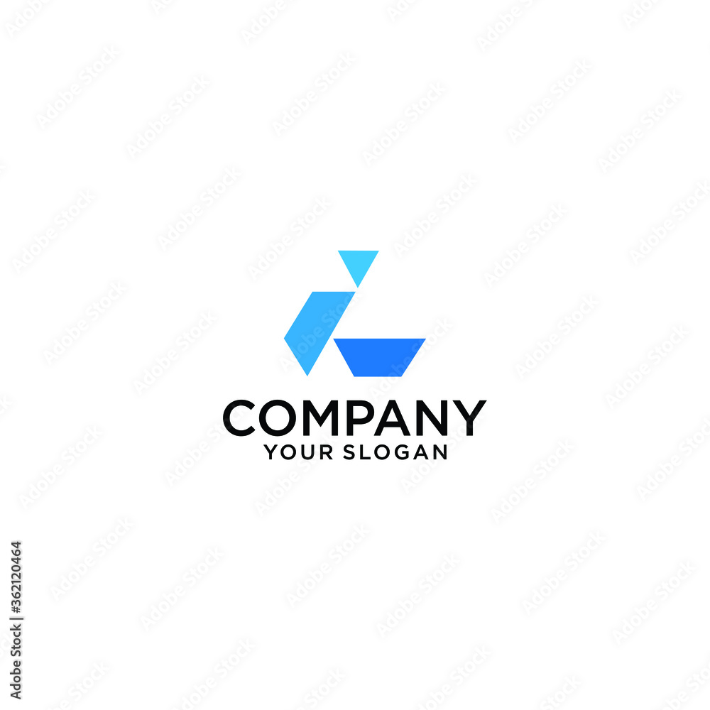 Letter L logo icon design template elements Letter L logo icon design template elements