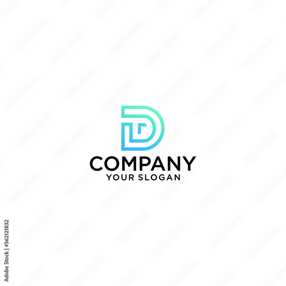 Extraordinary professional, elegant, trendy, artistic, TD DT, based on the initial Alphabet logo icon. Extraordinary professional, elegant, trendy, artistic, TD DT, based on the initial Alphabet logo icon.