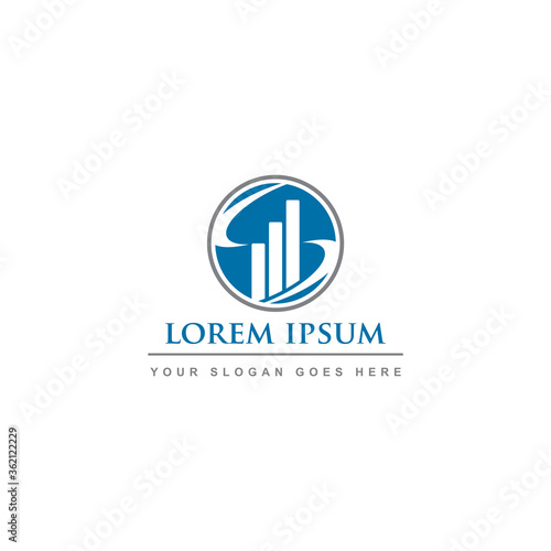 financial logo , finance logo vector