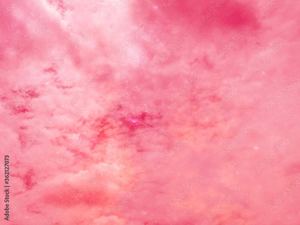 Fototapeta Beautiful abstract color pink texture background on white surface granite, orange and pink cloud sky on art graphics, pink background