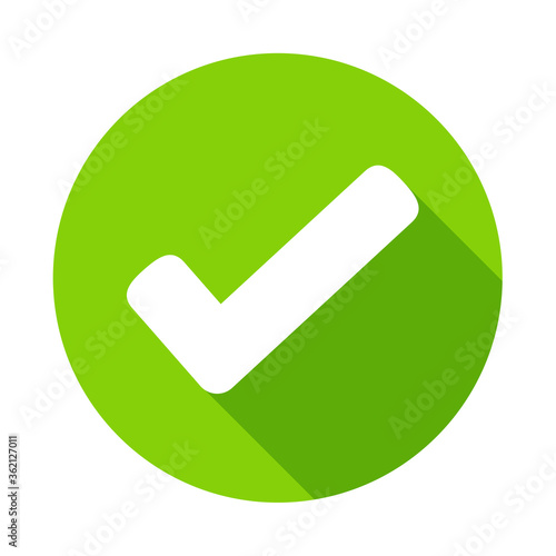 True and false symbols accept rejected for evaluation. Vector Simple and modern style.
