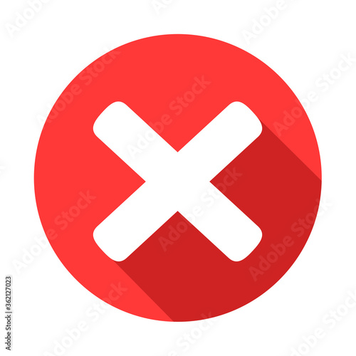 True and false symbols accept rejected for evaluation. Vector Simple and modern style.