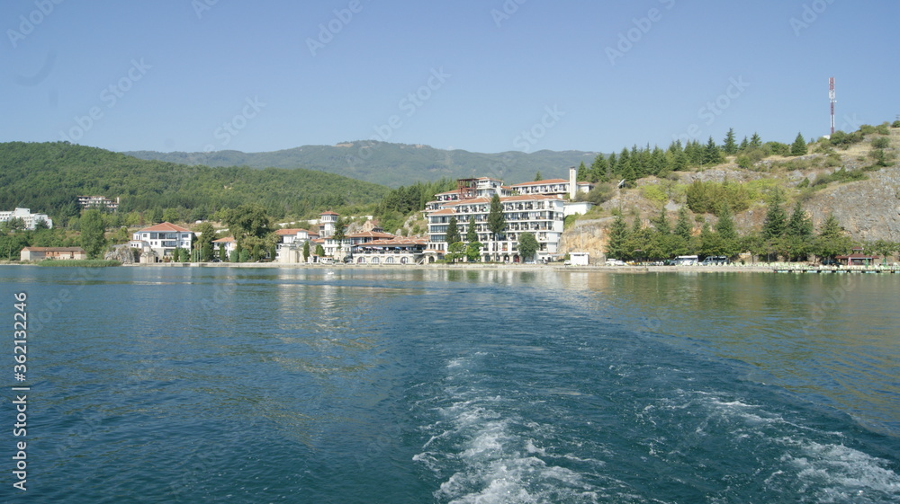 houses with red tiled roof