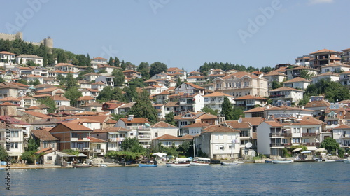 houses with red tiled roof