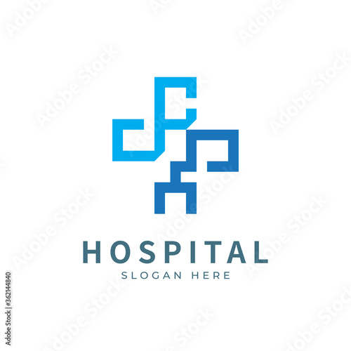 Health logo with initial letter C Y, Y C, C Y logo designs concept. Medical health-care logo designs template.