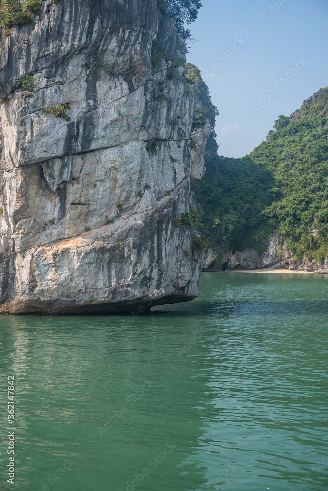 Chopstick Island in Cat Ba Bay