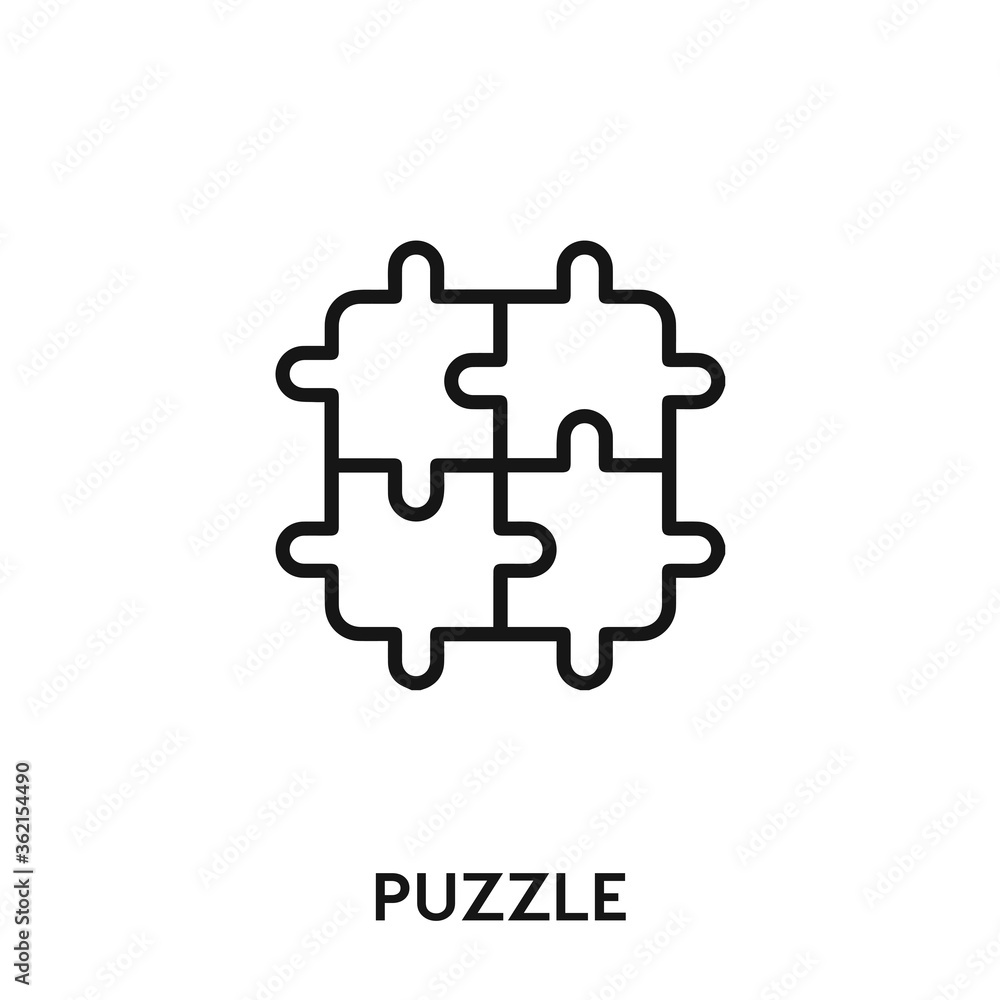 puzzle vector icon. jigsaw sign symbol. Modern simple icon element for your design puzzle vector icon. jigsaw sign symbol. Modern simple icon element for your design