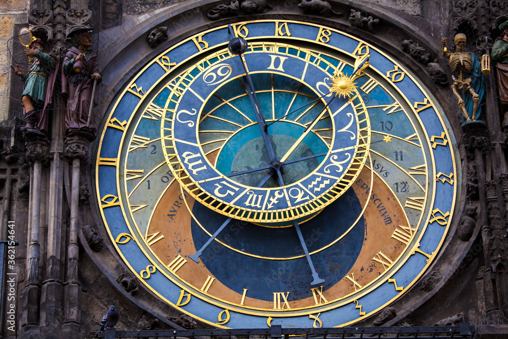 Nice the Prague astronomical clock