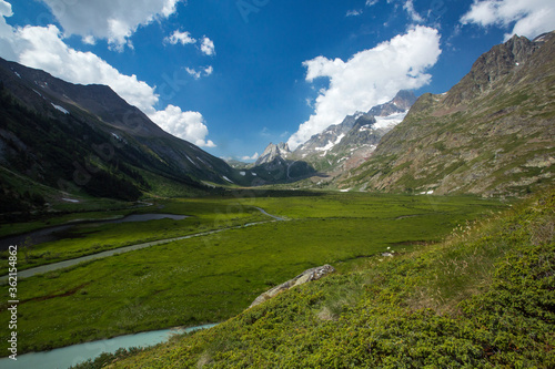 Val d'Aosta, Alpes of Italy, Mont Blanc