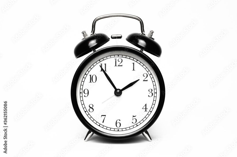 Black alarm clock Black alarm clock