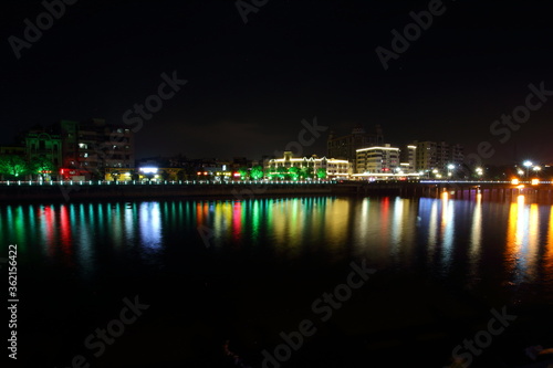 China night view on the river . © Janusz