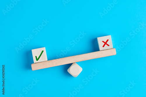 Canvastavla Concept of positive evaluation in decision making, approval or voting