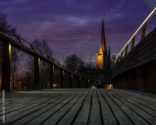 Obraz na plátně Norwich Cathedral
