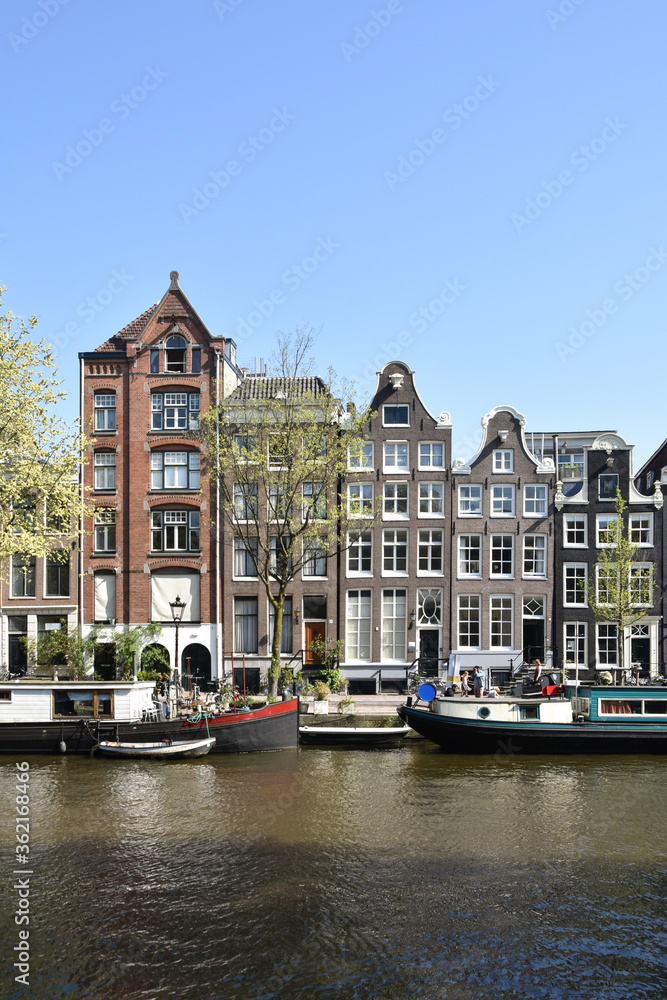 Amsterdam in the summer sun