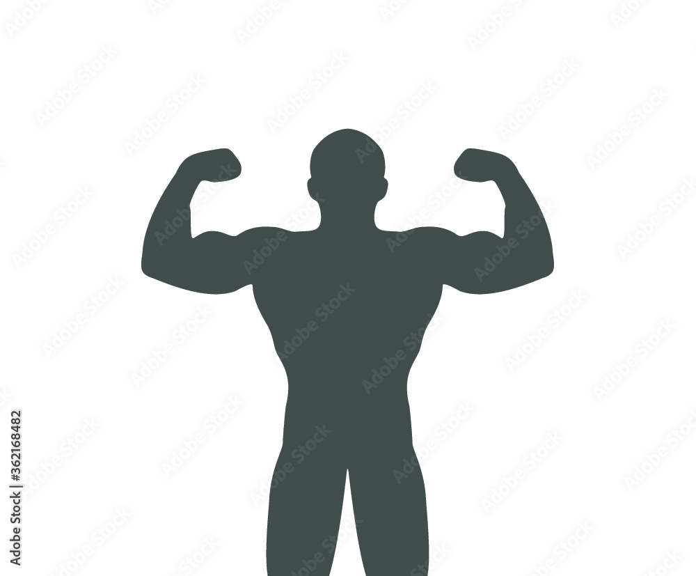 Bodybuilder icon. Gym icon. Bodybuilding vector design. Bodybuilder icon. Gym icon. Bodybuilding vector design.