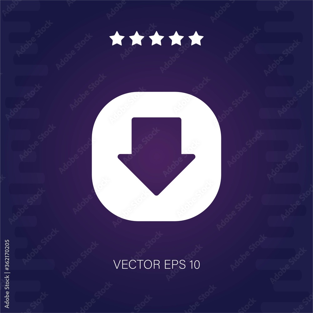 down vector icon down vector icon