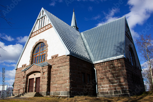 Lutheran Church (Kirche) in Melnikov. photo