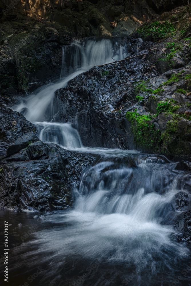 Fototapeta premium waterfall in the mountains