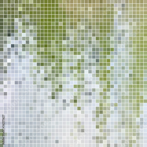 abstract vector square pixel mosaic background