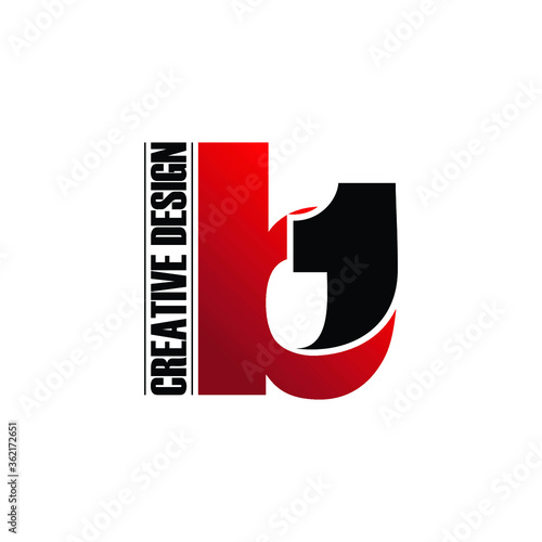 Letter b1 logo icon design vector. monogram logo vector illustration