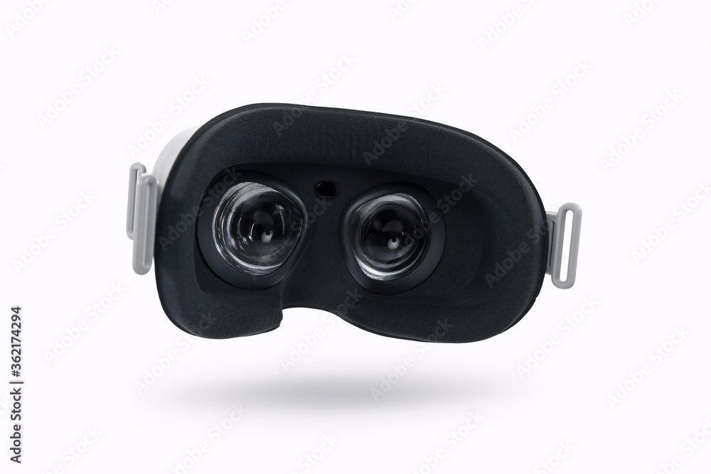 VR- Virtual reality glasses isolated on white background
VR- Virtual reality glasses isolated on white background