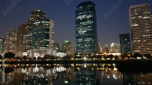 night view of Bangkok