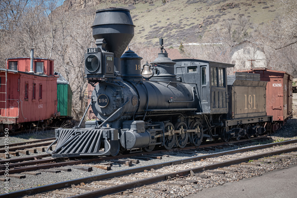 Steam Engine Rolling Refurbished and well maintained operating late nineteenth century steam ...