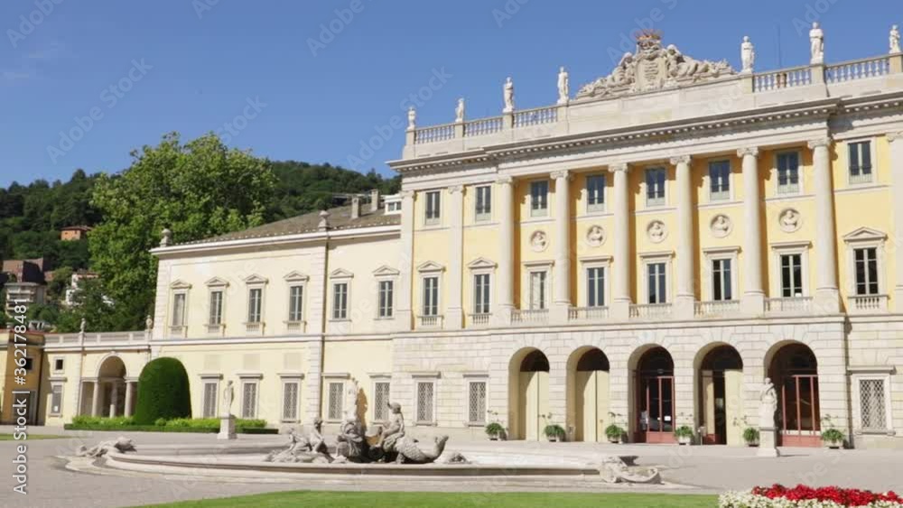 Villa Olmo a Como Italia, Olmo villa in Como city in Italy Villa Olmo a Como Italia, Olmo villa in Como city in Italy