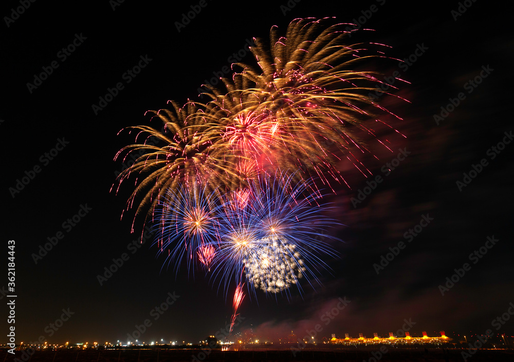 Bahrain National Day Fireworks on December 16, 2018
