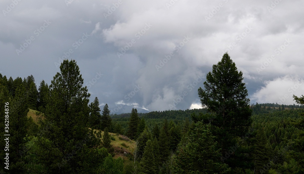 Storm Over Mountains Storm Over Mountains