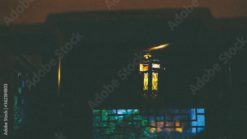 abstract background with a light bulb