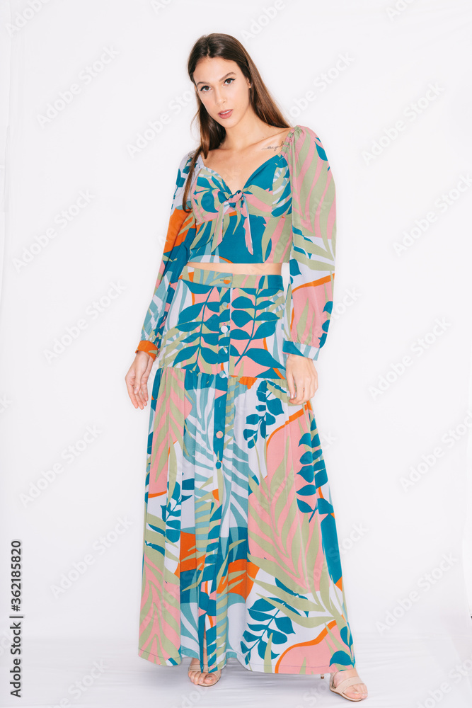 young woman in a dress young woman in a dress