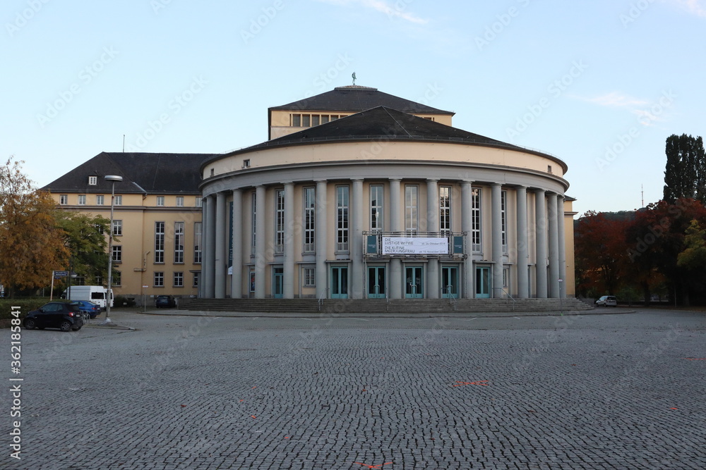 Saarbruecken, Saarland/ Germany - October 14 2019: Theater building (called 
