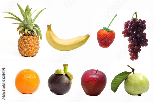 Fototapeta Naklejka Na Ścianę i Meble -  Group of fruits