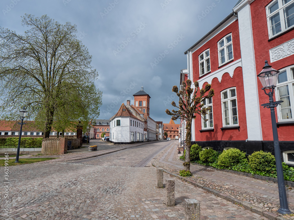 St Catharinae square in Ribe, Esbjerg Denmark St Catharinae square in Ribe, Esbjerg Denmark