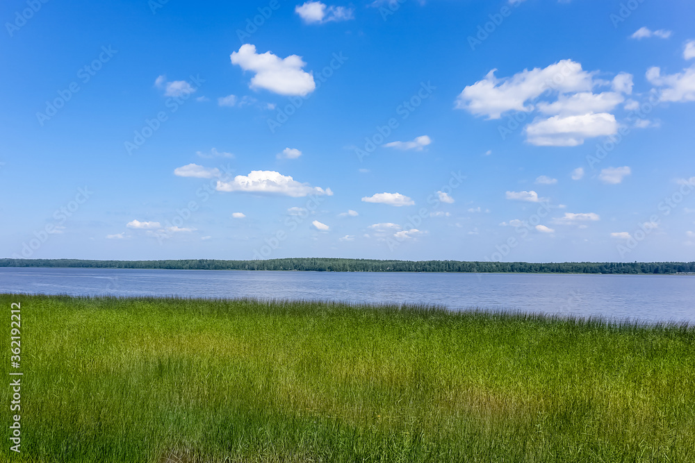 Landscape view in Monrepo park in Vyborg, Russia Landscape view in Monrepo park in Vyborg, Russia
