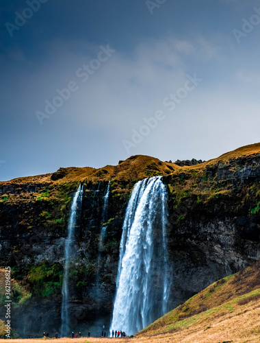 Seljalandsfoss one of the magic waterfalls in Iceland