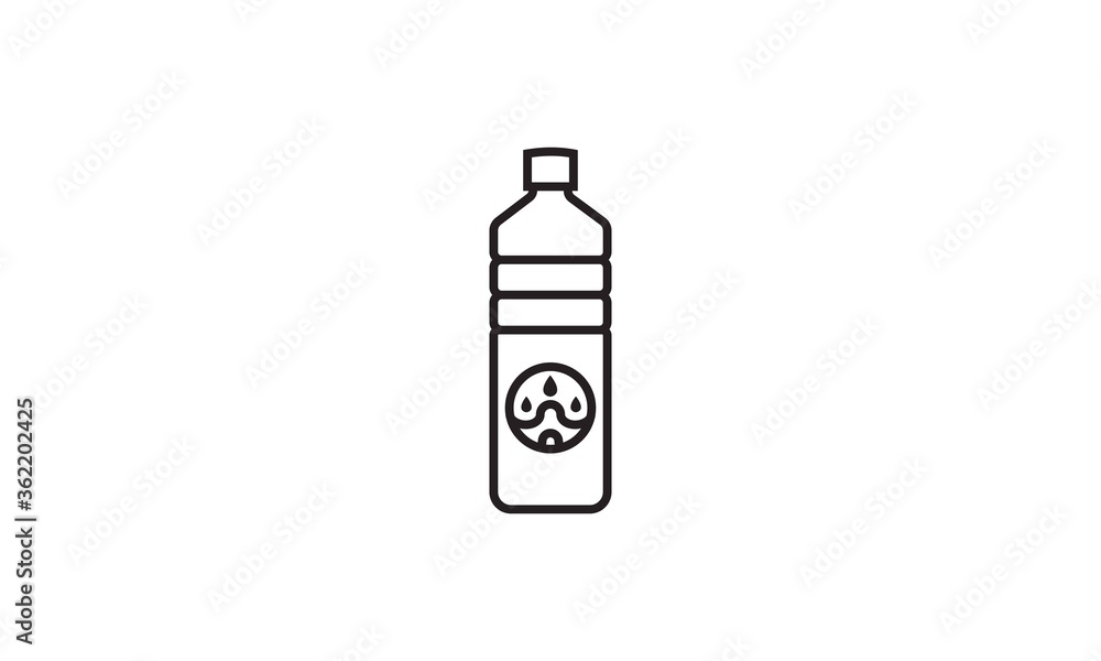 bottle icon vector design illustration bottle icon vector design illustration