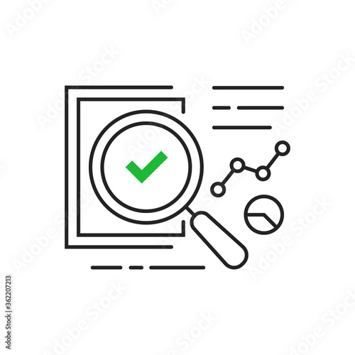 legal compliance or audit assess icon