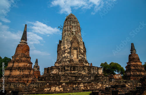 Wat Ratcha Burana  Ayutthaya historical park  Thailand