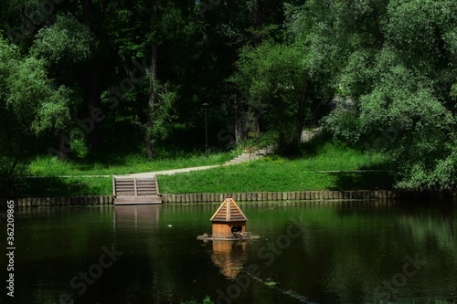 boat on the river