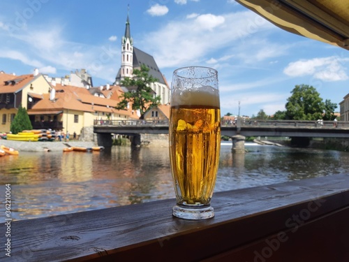 Cuadro en lienzo Česky Krumlov (Rep. Checa)