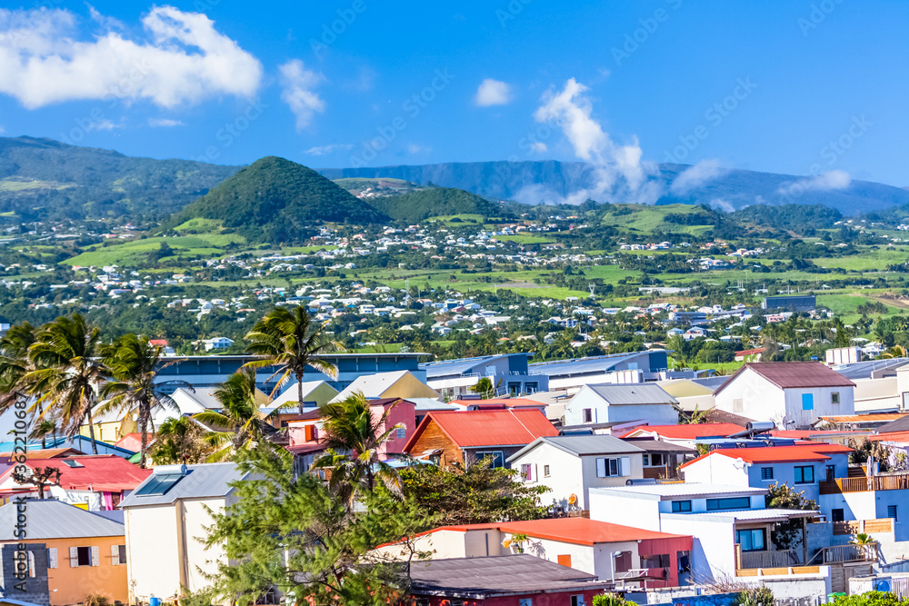 Quartier de Terre Sainte, Saint-Pierre, île de la Réunion 