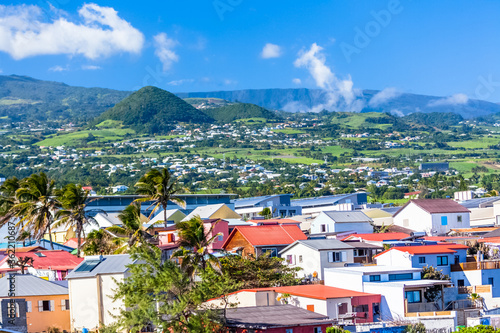 Quartier de Terre Sainte, Saint-Pierre, île de la Réunion  photo