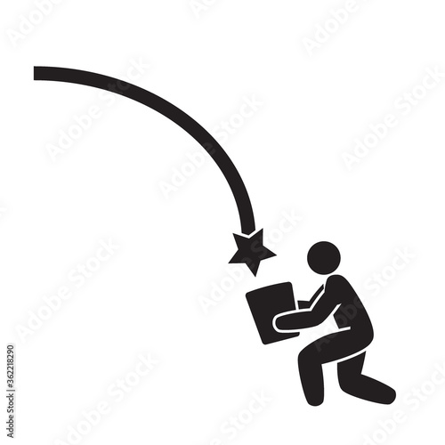 windfall - Lucky man catching falling star