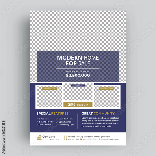 Real Estate flyer Template