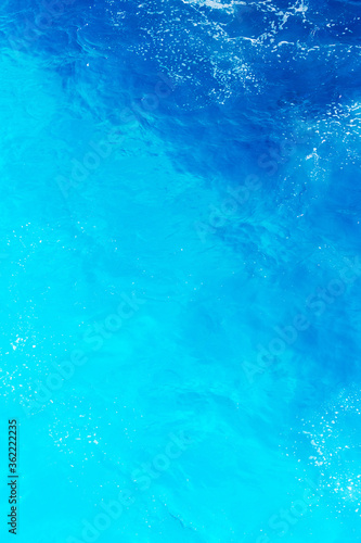 abstract water ocean background. Clear blue ripple aqua texture