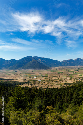 View from the mountain in Greece © Lana_M