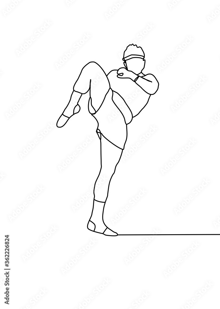drawing line, background, playing boxing. drawing line, background, playing boxing.